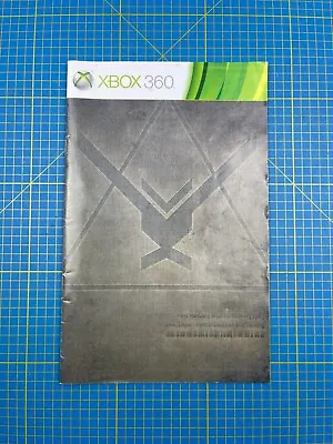 Halo: Reach (Microsoft Xbox 360 2010) - Manual ONLY - No Game Included • £1.99