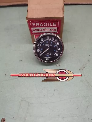 New Oem 80 Mph Harley Davidson Speedometer Head 1980-1984 Flh 67004-80 • $250