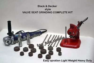 Black & Decker Style Valve Seat Grinding Complete Kit High Speed Grinder 220v 50 • $499