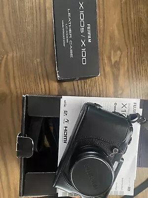 Fujifilm X100S 16.3MP Digital Camera - Black With Fuji Leather Case • $435