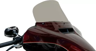$147.88 • Buy Wind Vest 8 Inch Windshield Light Smoke Tint 65-8010 Harley Rushmore FLH 2016-20