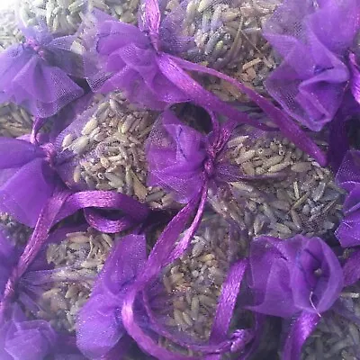 Dried Lavender Bags Favours Calming Scent Sleep Aid Moth Repellent • £2.99