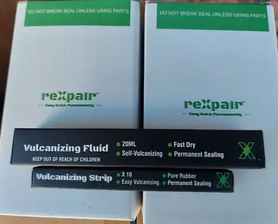 [reXpair]    Plug And Vulcanizing Fluid Refills • $22.50