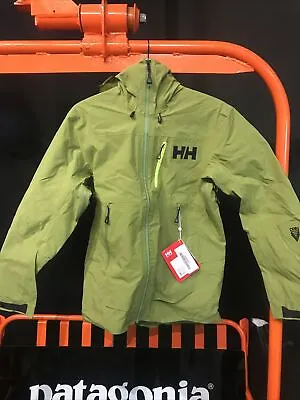 Helly Hansen Odin Mtn 3L Shell Jacket -Wood Green / S    $700 • $390