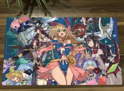 YuGiOh OCG Dark Magician Girl Playmat TCG CCG Trading Card Game Mat