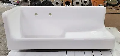 Laundry Room Sink Cast Iron Vintage Kitchen Professionally Restored • $1350