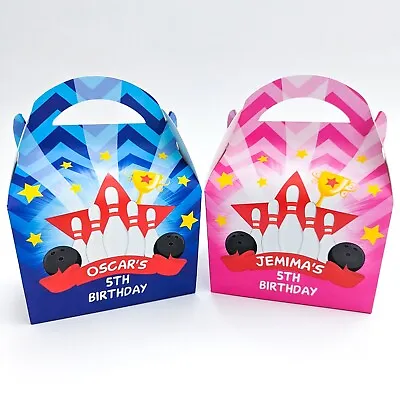 Bowling Party Personalised Children Party Boxes Gift Favour Kids Bag Treat • £1.35