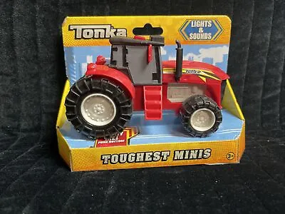Tonka Toughest Minies Farm Tractor 2012 Push Button Lights & Sounds • $13.69