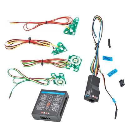 £16.88 • Buy Upgrade Linkage Light Group Lamp DIY Kit For Rover Traxxas TRX-4 1:10 RC Car