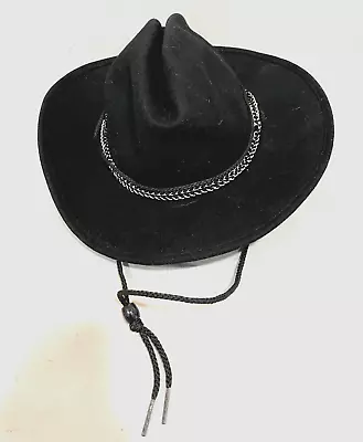 Golden Gate Hat Co 100% Wool Black Western  Rodeo  Small WPL 5923 • $25