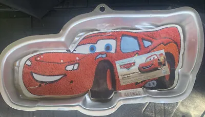 Wilton Disney Cars Lightning McQueen Cake Pan 2105-6400 • £12.05