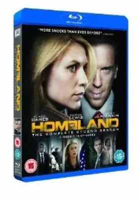 Homeland: The Complete Second Season Blu-ray (2013) Claire Danes Cert 15 3 • £2.36