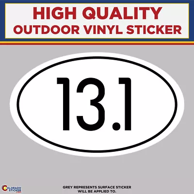 13.1 Marathon High Quality Vinyl Stickers • $85