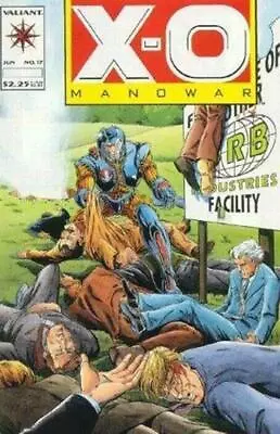 X-O Manowar Vol. 1 (1992-1996) #17 • £1.95