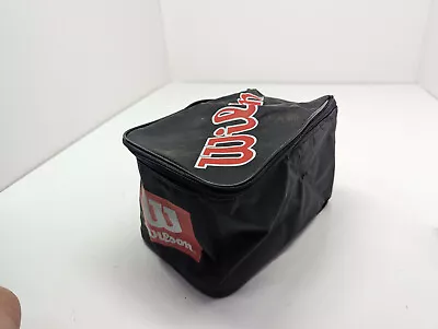 WILSON  MINI COOLER  TRAVEL TYPE LUNCH Insulated BAG HANDLE & ZIPPER • $8.95