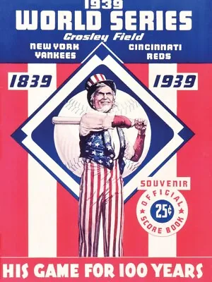 $4.99 • Buy 1939 New York Yankees Cincinnati Reds 8x10 Photo Baseball Picture Crosley Field
