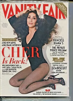 CHER ~ Vanity Fair Magazine ~ December 2010 ~ D-4-2 ~ SEALED ~ BRAND NEW • $14.99