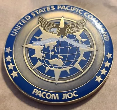 United States Pacific Command Challenge Coin PACOM JIOC Joint Intelligence Army • $35