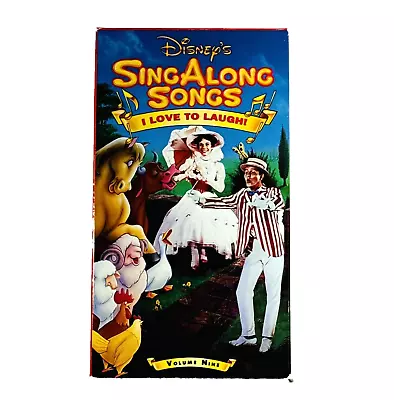 Disney Sing Along Songs Mary Poppins Supercalifragilisticexpialidocious VHS • $14.99