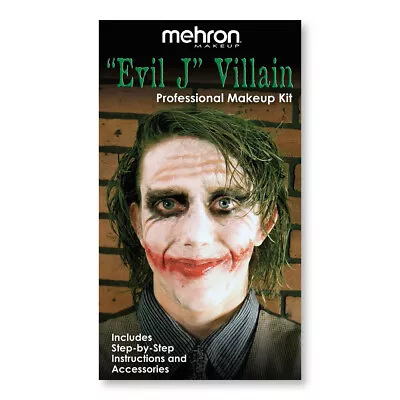 Mehron Evil J Villain Character Makeup Kit For SFX/Halloween • $19.95