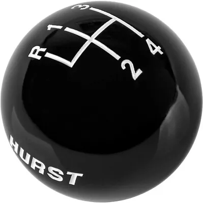 New Hurst Round Ball Shift Knob4-speed Patternblack1.88 manual Transmissions • $59.99