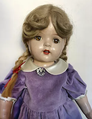 Madame Alexander 19 Inch Composition Princess Elizabeth Doll 1937  • $90