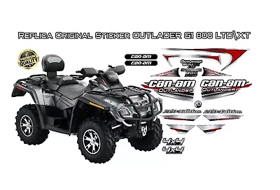 BRP Can-am Outlander G1 800 LTD Edition Max XT DECAL Sticker Kit • $55