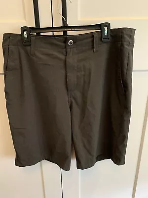 New VOLCOM  Size 36 Heather Gray  Frickin Modern Stretch Chino Shorts • $14.99