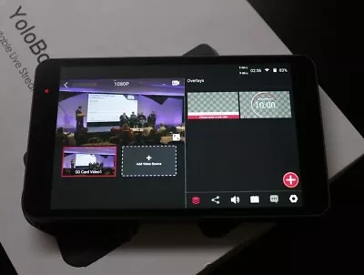 YoloBox ORIGINAL All-In-One Multi-Cam Live Streaming & Switching System • £310