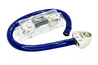 1/0 Gauge Inline ANL Fuse Holder W Battery Terminal Car Stereo Auto Marine • $18.99