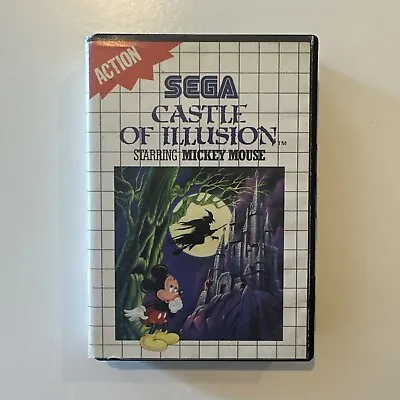 Castle Of Illusion Starring Mickey Mouse Sega Master System (1990) • $35