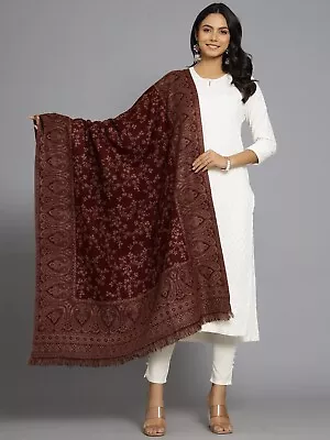 Meditation Shawl Hand Woven Blanket Wool Shawl Or Wrap Oversize Scarf/Stole • $39.99