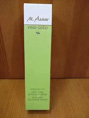 NEW M. Asam Vino Gold Intensive Lift Neck And Décolleté Cream 3.38 Fl. Oz Sealed • $24.95