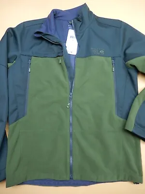 Mountain Hardwear New Men Tech II Full Zip Jacket Size Medium • $49