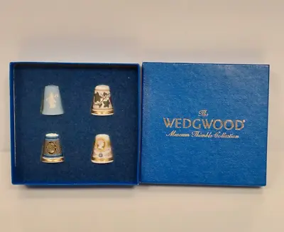 £35 • Buy Genuine WEDGWOOD Museum Thimble Collection - Set Of 4