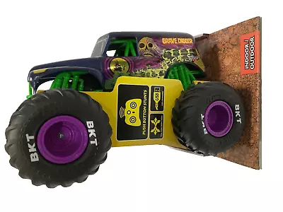 Monster Jam Grave Digger Remote Control Truck Freestyle Force 1:15 Scale 2.4GHz • $59.99