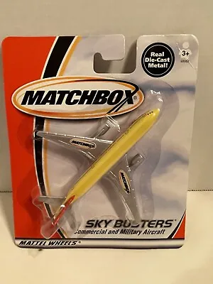 Vintage 2000 Matchbox Skybusters Matchbox Commercial Die-cast Aircraft NIB • $16