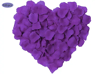 £6.99 • Buy 100 Pcs Silk Flower Rose Petals Wedding Party Pasty Table Decorations