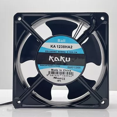 Original KAKU KA1238HA2 220V 0.13A Metal Fan Blade High Temperature Fan • $38.86