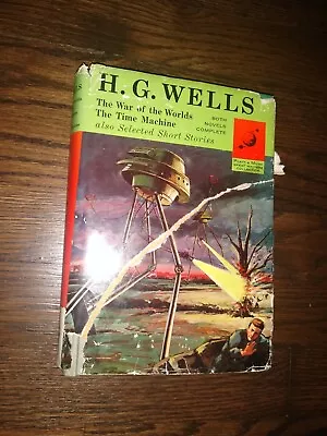The War Of The Worlds & The Time Machine By H.G. Wells (1963) Omnibus Edition • £15.44