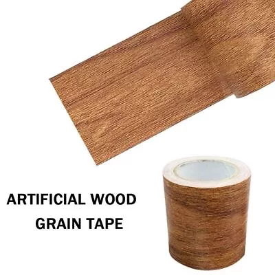 Woodgrain 5.7cm*4.57m/Roll Decor Colors 8 Tape Duct Home Realistic Repair • $8