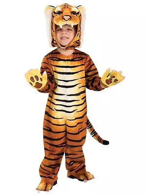 Tiger Deluxe Animal Zoo Jungle Safari Africa Book Week Toddler Child Boy Costume • £53.95