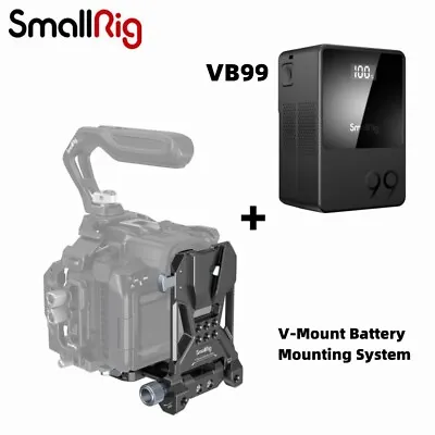 SmallRig V Mount Battery Adapter 4064 +Mini V Mount Battery VB50/VB99 3579 3580 • $269.10