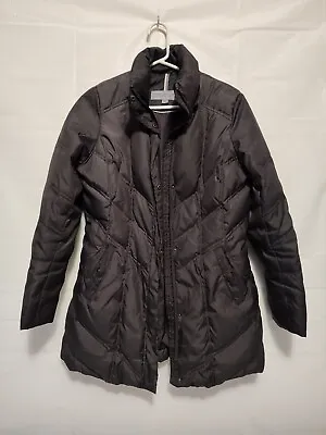 Quilted Down Winter Puffer Jacket Black Marc New York EUC - Women's Small • $15.98