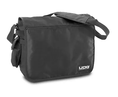 UDG Courier Bag Black 40LP Record Bag DJ Accessory Audio Interface Laptop • £48