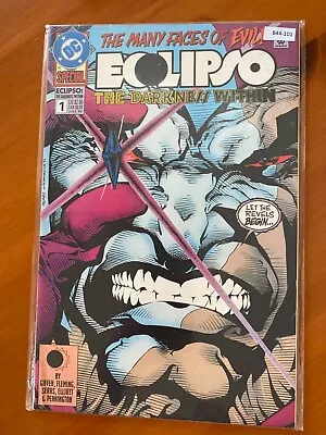 Eclipso: Darkness Within #1 1992 No Gem High Grade 9.4 DC Comic Book B44-101 • $7.97