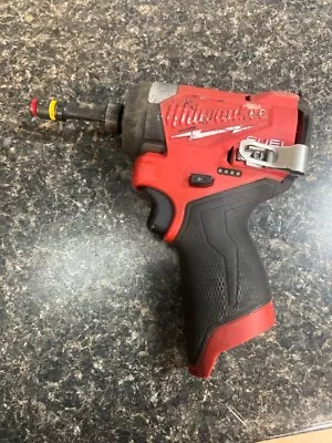 Used MILWAUKEE Cordless Impact Driver 12V M12 W/Battery 2453-20 (QUI001293) • $69.99