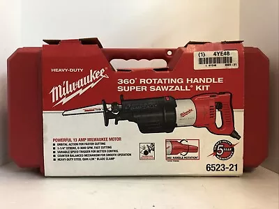 MILWAUKEE Tools 6523-21 Rotating 360° Handle Orbital Super Sawzall  • $100