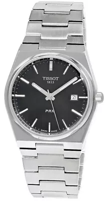 Tissot PRX Quartz Black Dial Steel Men's Watch T137.410.11.051.00 • $137.50