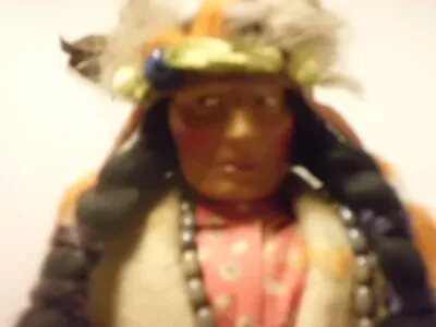 Vtg 1930's Skookum 15'' Bully Good Native American Indian Doll Near Mint • $401.77